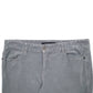 Womens Grey Calvin Klein  Corduroy Trousers