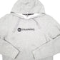 Mens Grey Adidas GL Training Gym Workout Hoodie Jumper