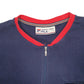 Mens Navy Fila  Short Sleeve Polo Shirt