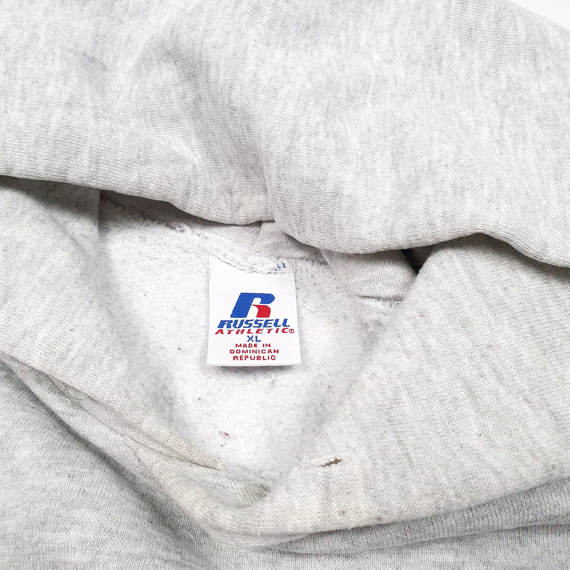 Mens Grey Russell Athletic  Hoodie Jumper