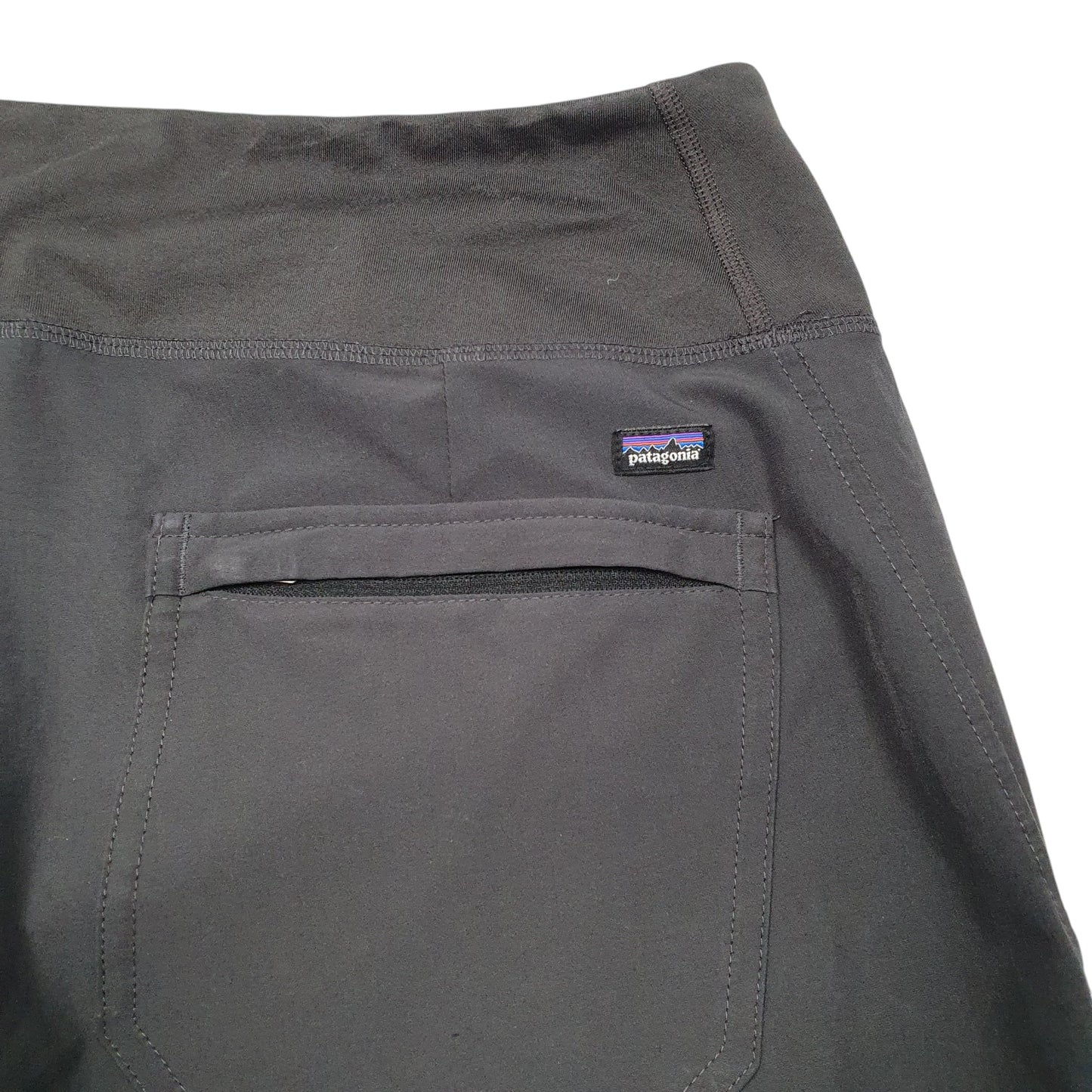 Womens Grey Patagonia Happy Hike Studio Pants Jogger Trousers