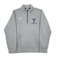 Mens Grey Nike T Soccer Quarter Zip Jumper