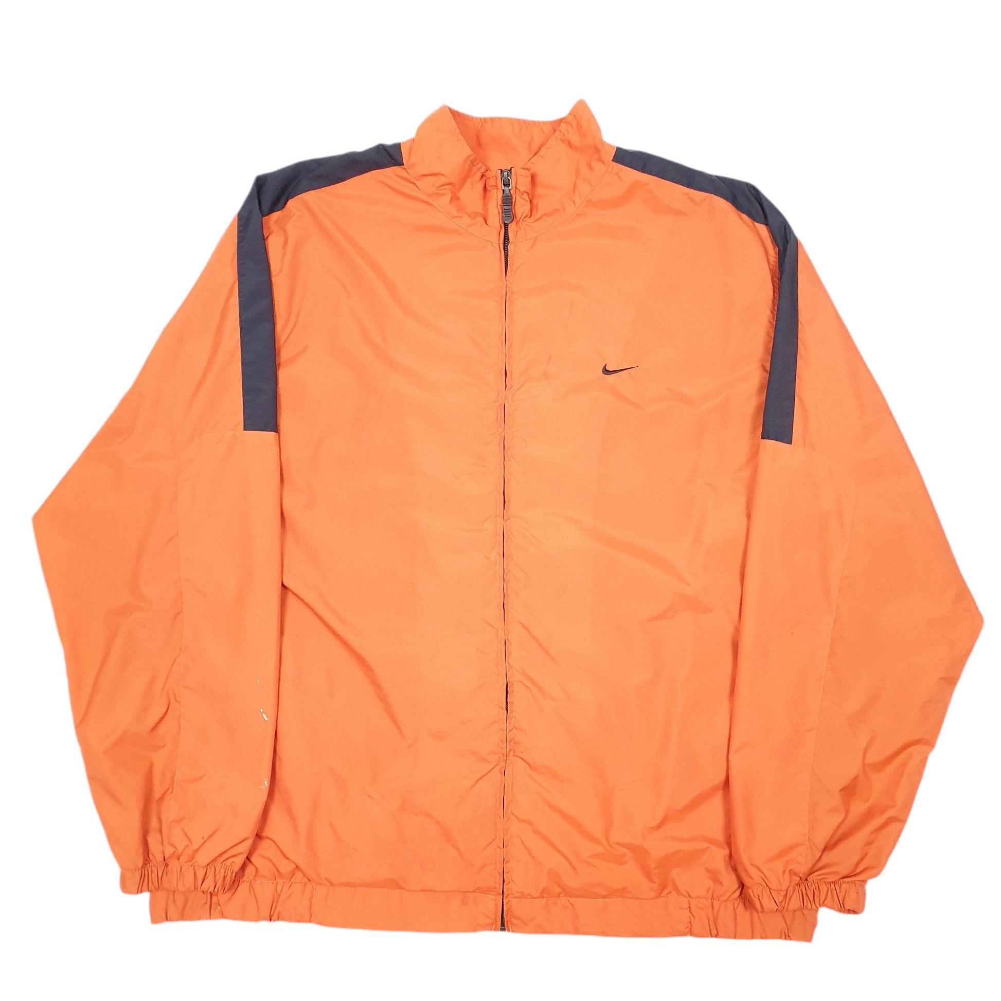 Mens Orange Nike Vintage 2000s  Coat