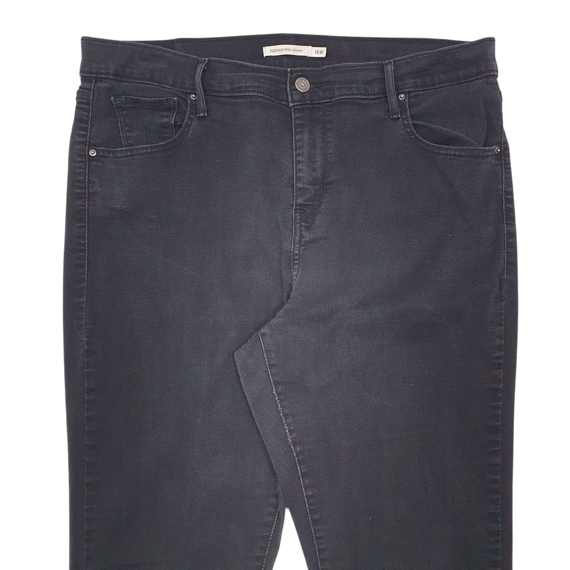 Womens Black Levis  High Rise JeansW36 L30