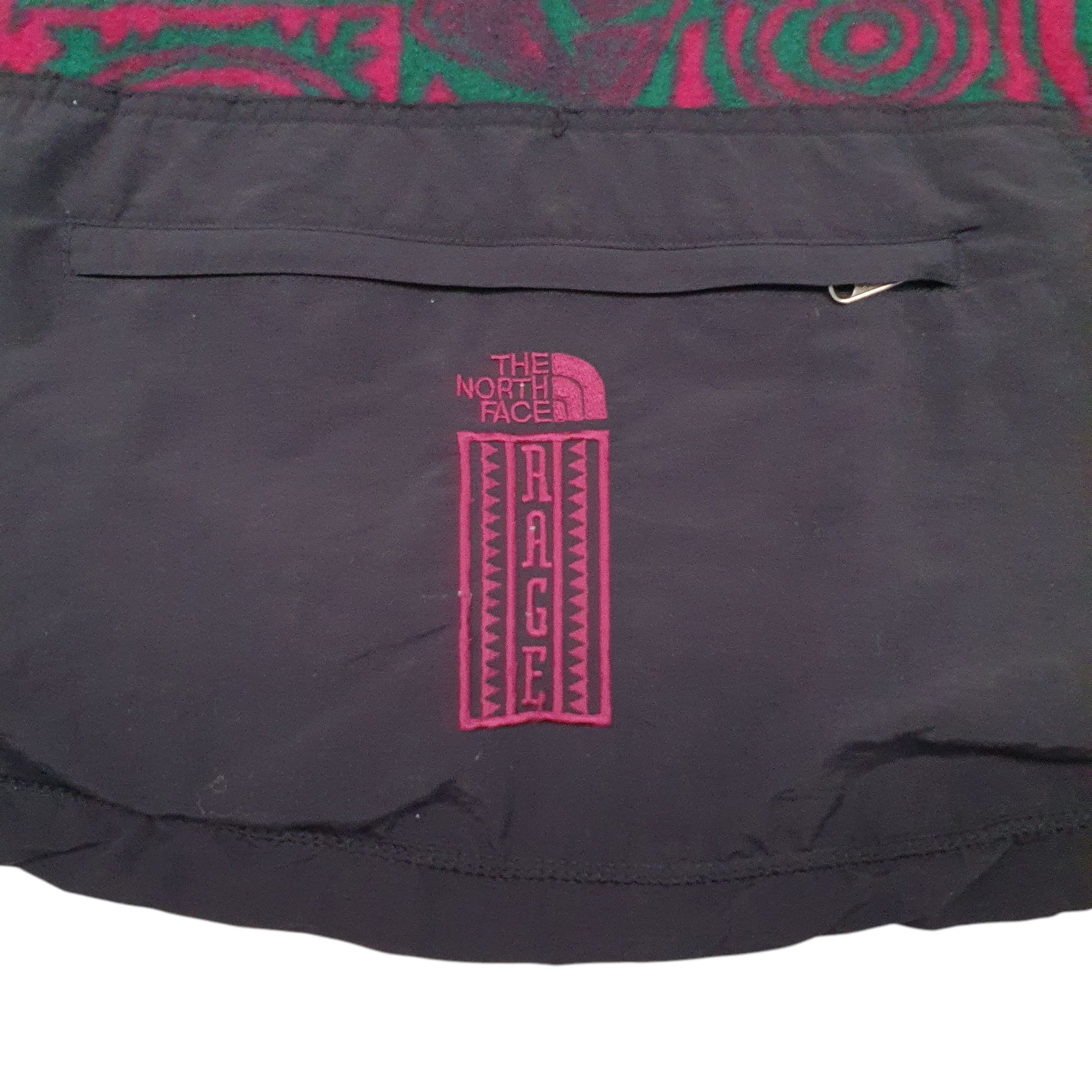 Mens Green The North Face Rage Vintage 90s Made In USA Crewneck Jumper