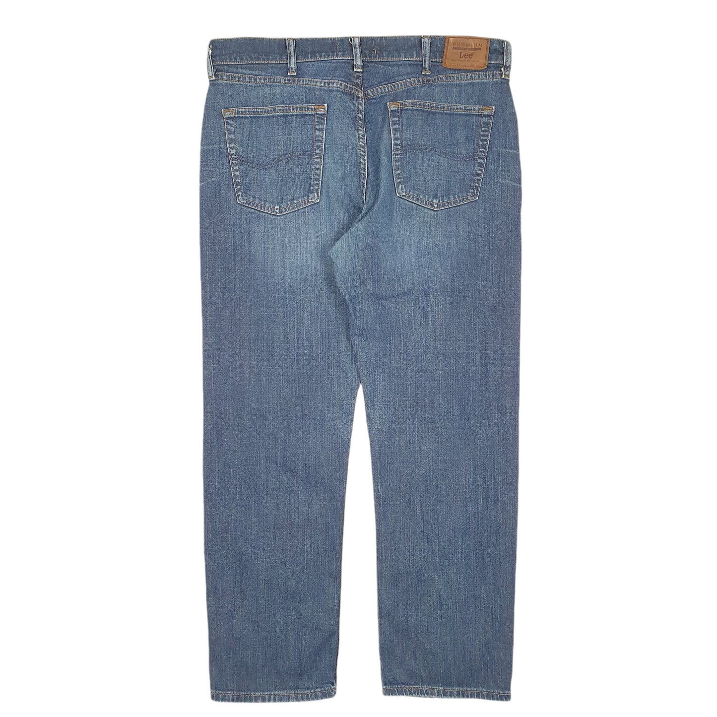 Mens Blue Lee Straight Casual JeansW36 L30