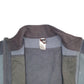 Mens Grey The North Face Softshell Windbreaker Apex Full Zip Coat