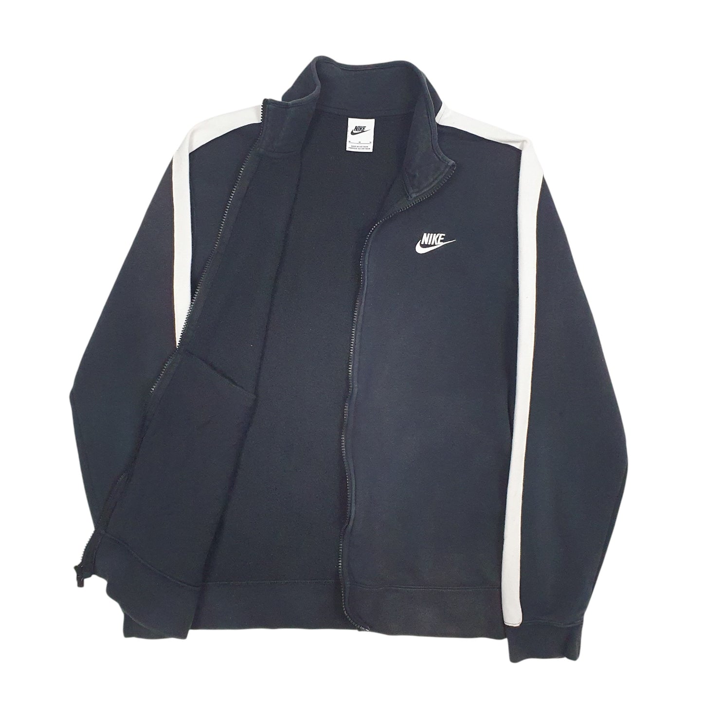 Mens Black Nike  Full Zip Jumper