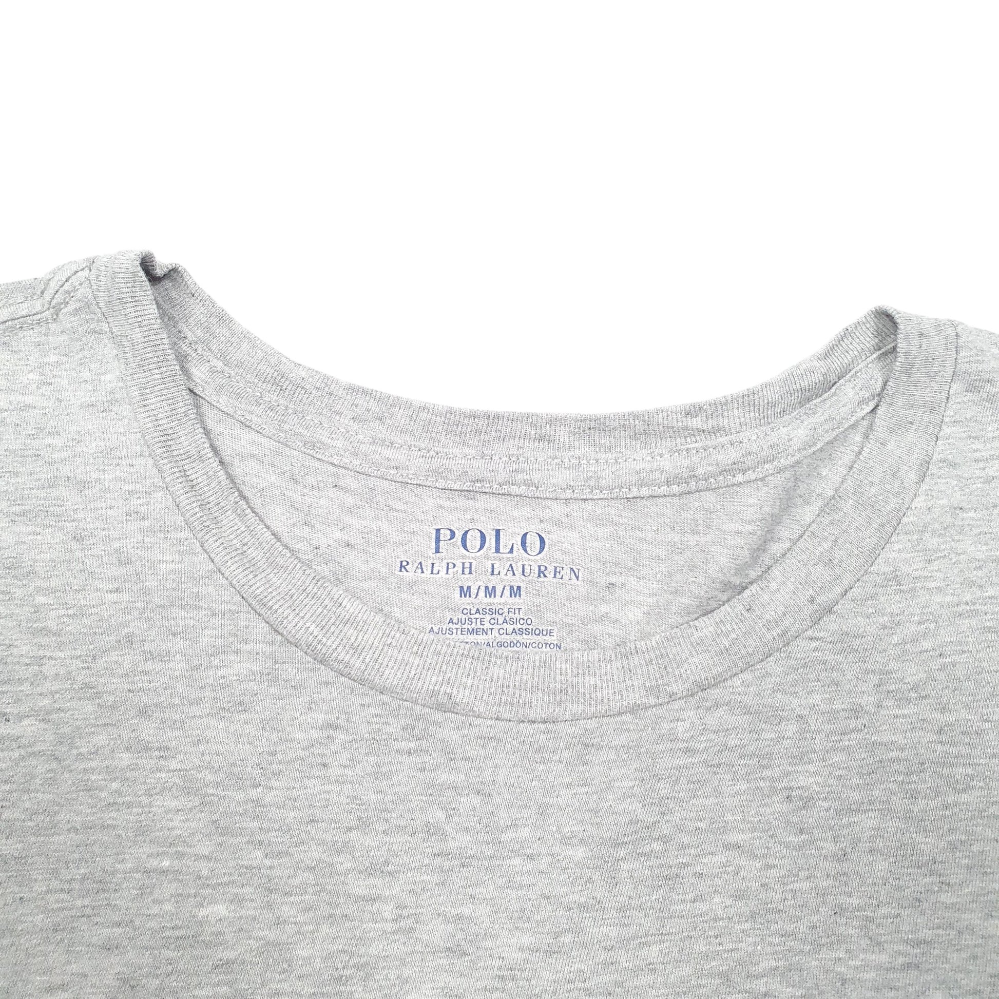 Mens Grey Polo Ralph Lauren  Short Sleeve T Shirt