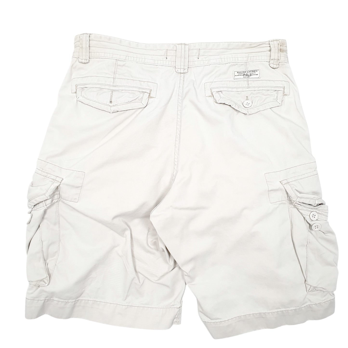 Mens Beige Polo Ralph Lauren  Cargo Shorts