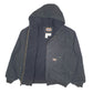 Mens Black Big Smith Chore Active Hoodie  Coat