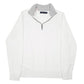 Mens White Nautica Knit Quarter Zip Jumper