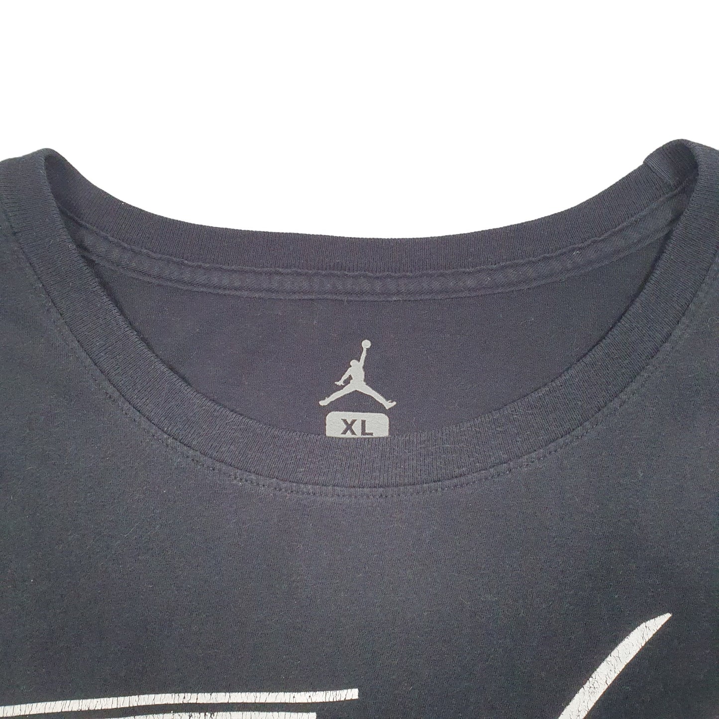 Mens Black Nike Flight Air Jordan Short Sleeve T Shirt