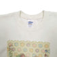 Mens Cream Gildan Grandma Flowers Garden Crewneck Jumper