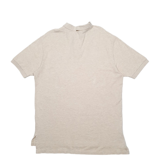 Mens Cream Polo Ralph Lauren  Short Sleeve Polo Shirt