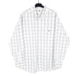 Mens White Lacoste  Long Sleeve Shirt