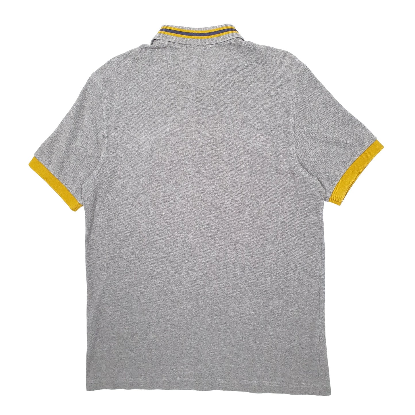 Mens Grey Fred Perry  Short Sleeve Polo Shirt