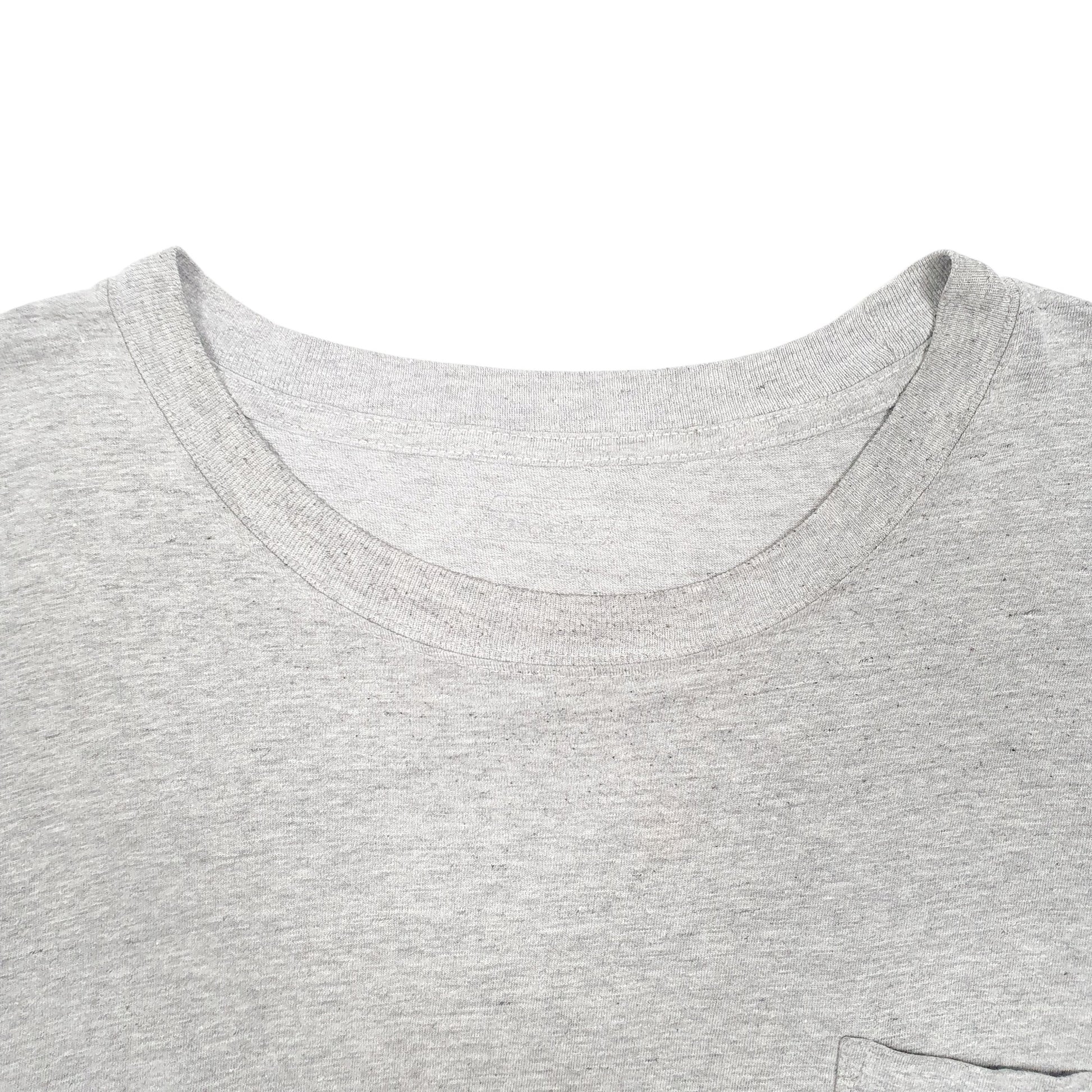 Mens Grey Dickies Pocket Workwear Short Sleeve T Shirt