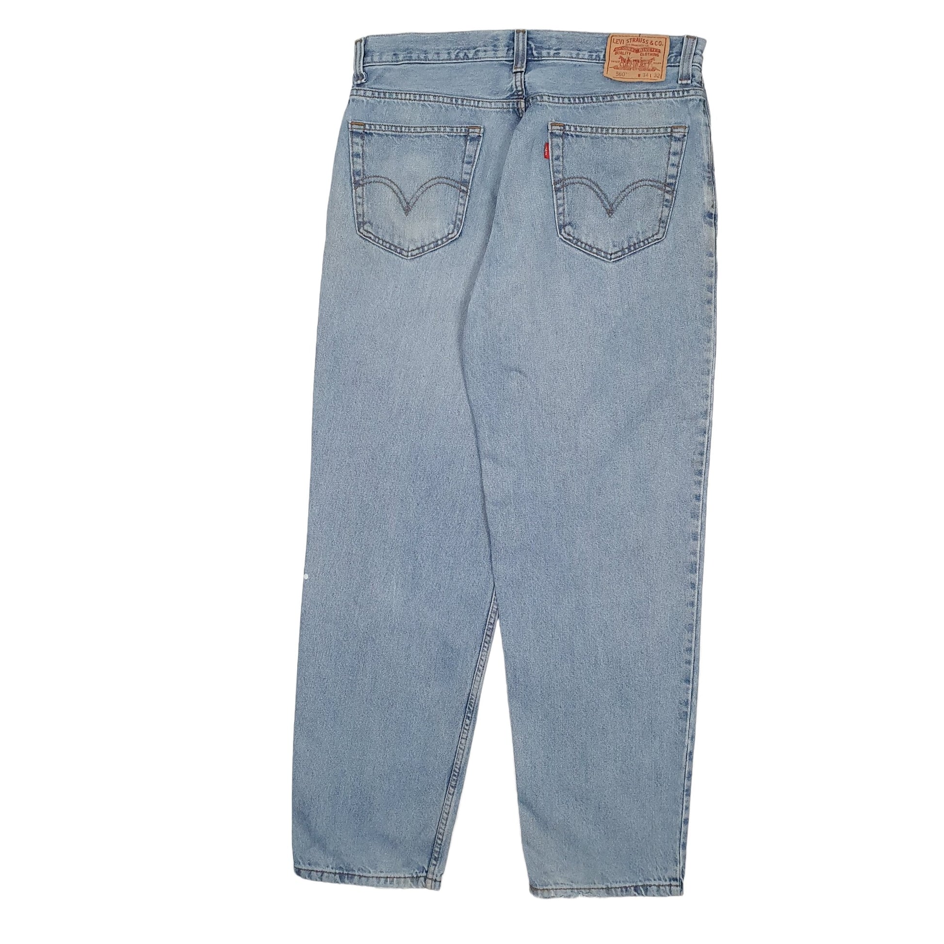 Mens Blue Levis  560 JeansW34 L32