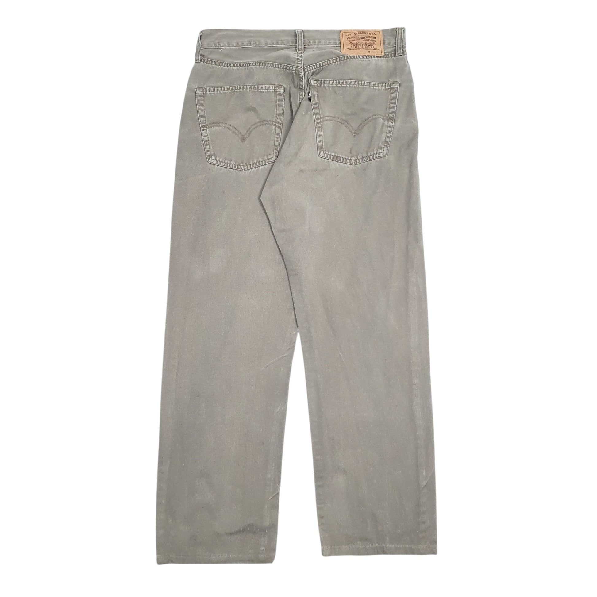 Mens Grey Levis  451 JeansW33 L29