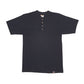Mens Black Dickies Henley Short Sleeve T Shirt
