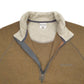 Mens Brown Columbia  Quarter Zip Jumper
