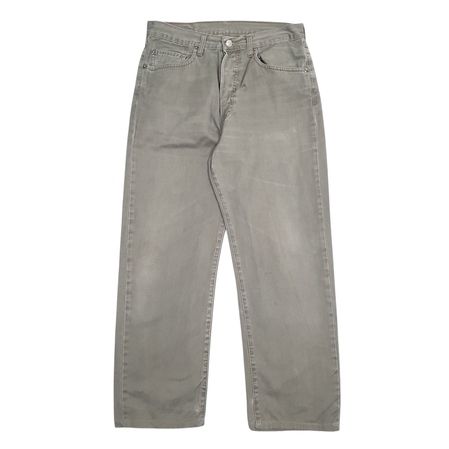 Mens Grey Levis  451 JeansW33 L29
