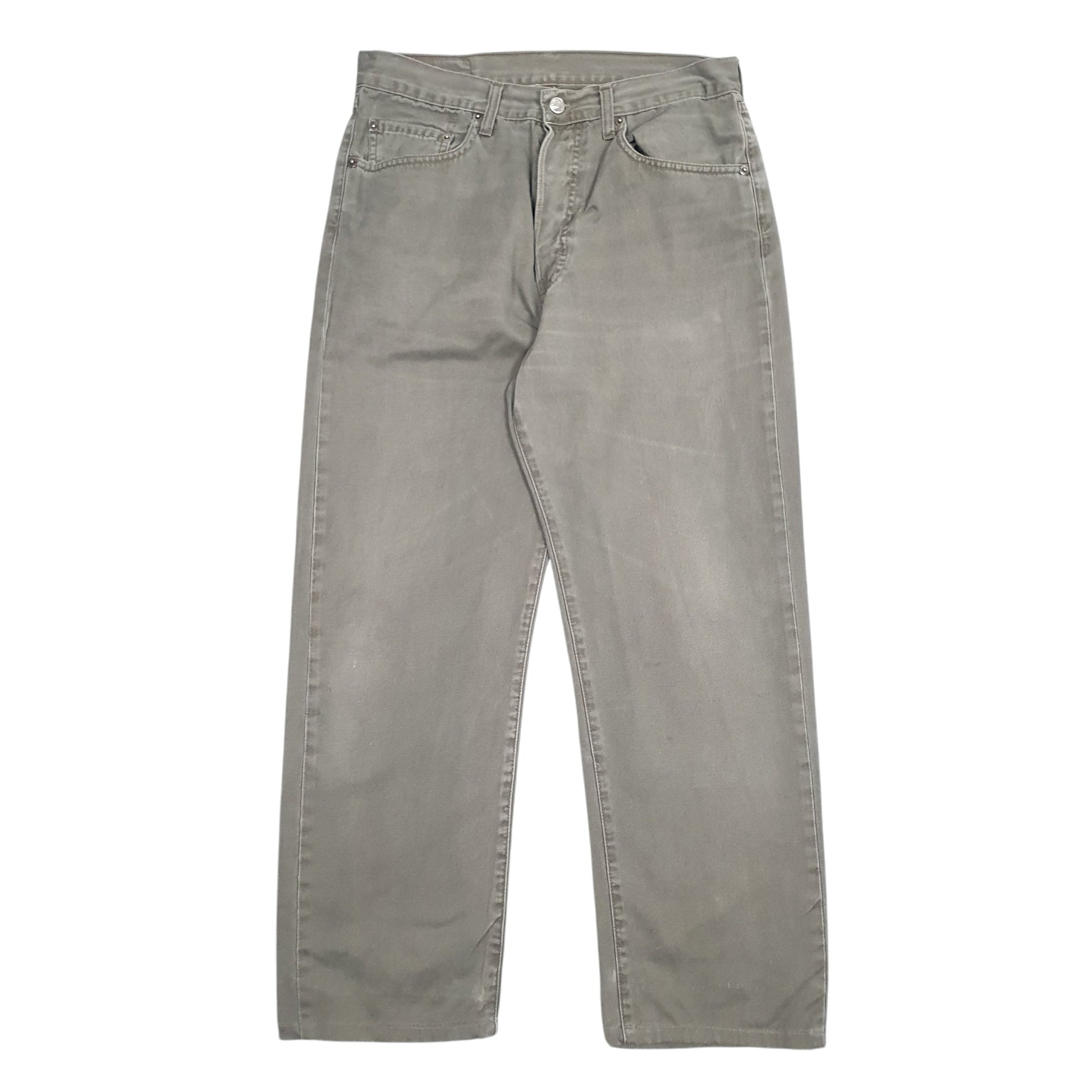 Mens Grey Levis  451 JeansW33 L29
