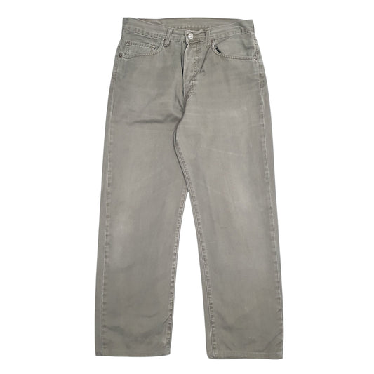 Mens Grey Levis  451 JeansW33 L29