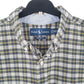 Mens Green Ralph Lauren Oxford Long Sleeve Shirt