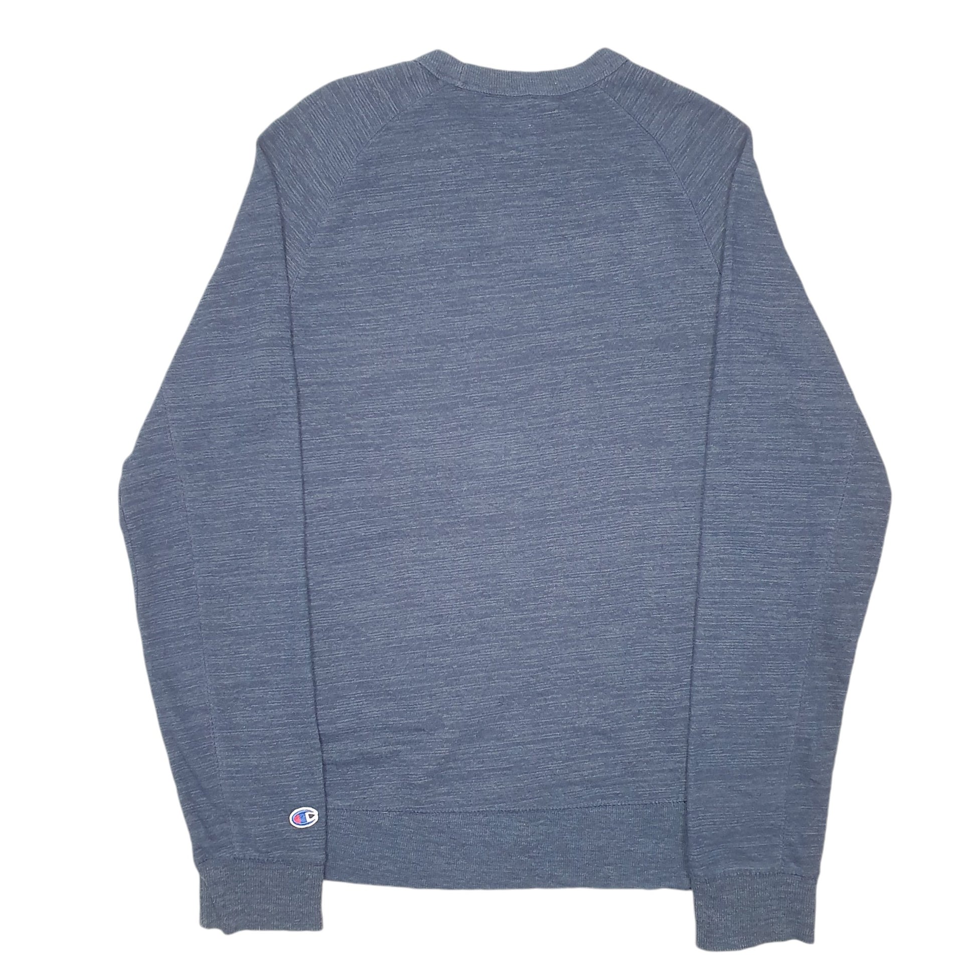 Mens Navy Champion Raglan Crewneck Jumper