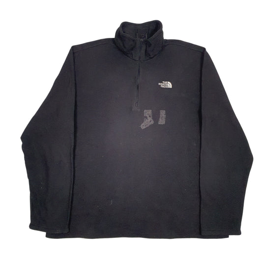 Mens Black The North Face  Quarter Zip Jumper