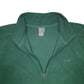Mens Green Champion  Quarter Zip Jumper