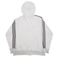Mens Grey Adidas Spellout Full Zip Jumper