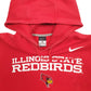 Mens Red Nike Ilinois State Redbirds Hoodie Jumper