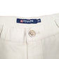 Mens Beige Chaps Golf Chino Shorts