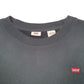 Mens Black Levis  Crewneck Jumper