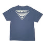 Mens Navy Columbia Sportswear PFG Fishing Short Sleeve T Shirt