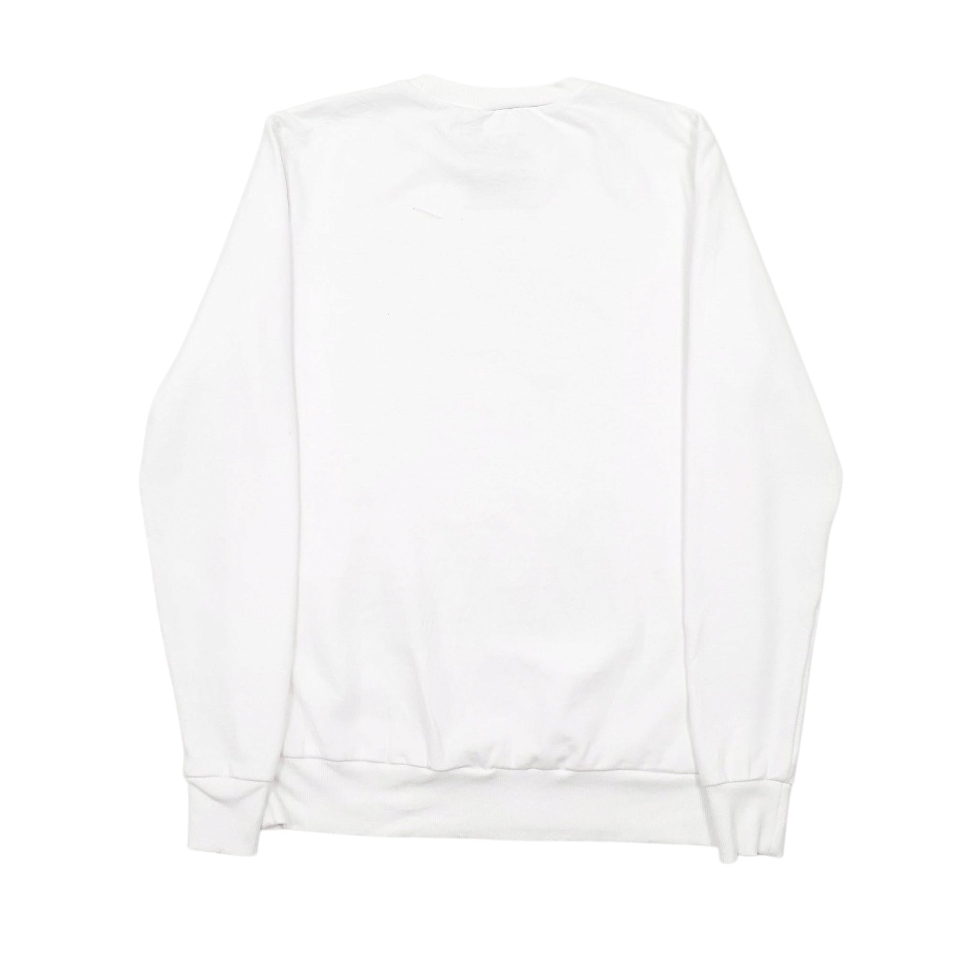 Mens White 2PAC Tupac Crewneck Jumper