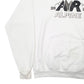 Mens White Champion Alpine Spellout Donnay 2021 Hoodie Jumper