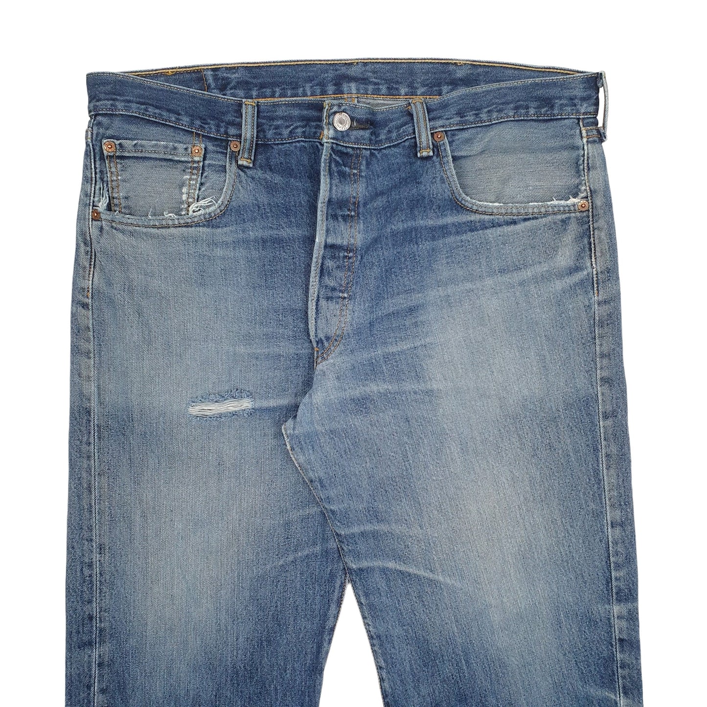 Mens Blue Levis  501 JeansW38 L30