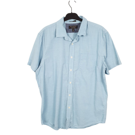 Mens Blue Banana Republic  Short Sleeve Shirt