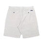 Mens White Chaps Striped Chino Shorts