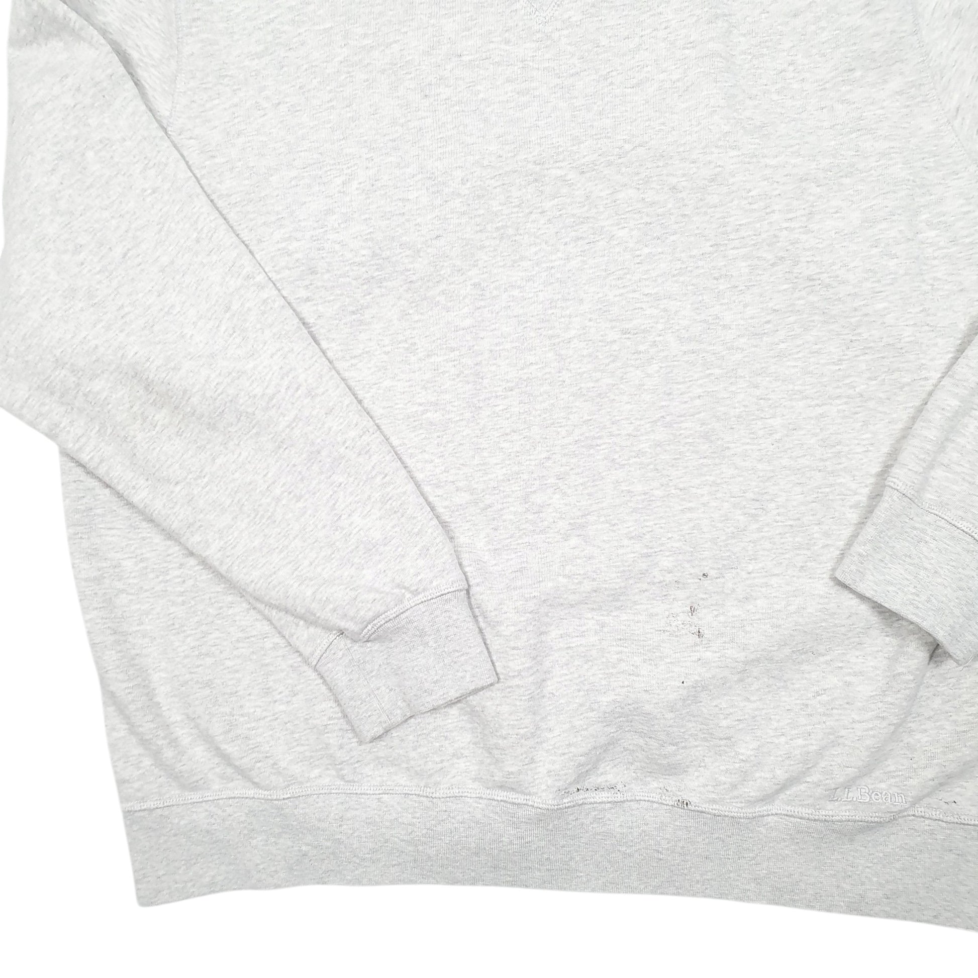 Mens Grey L.L.Bean Traditional Fit Crewneck Jumper