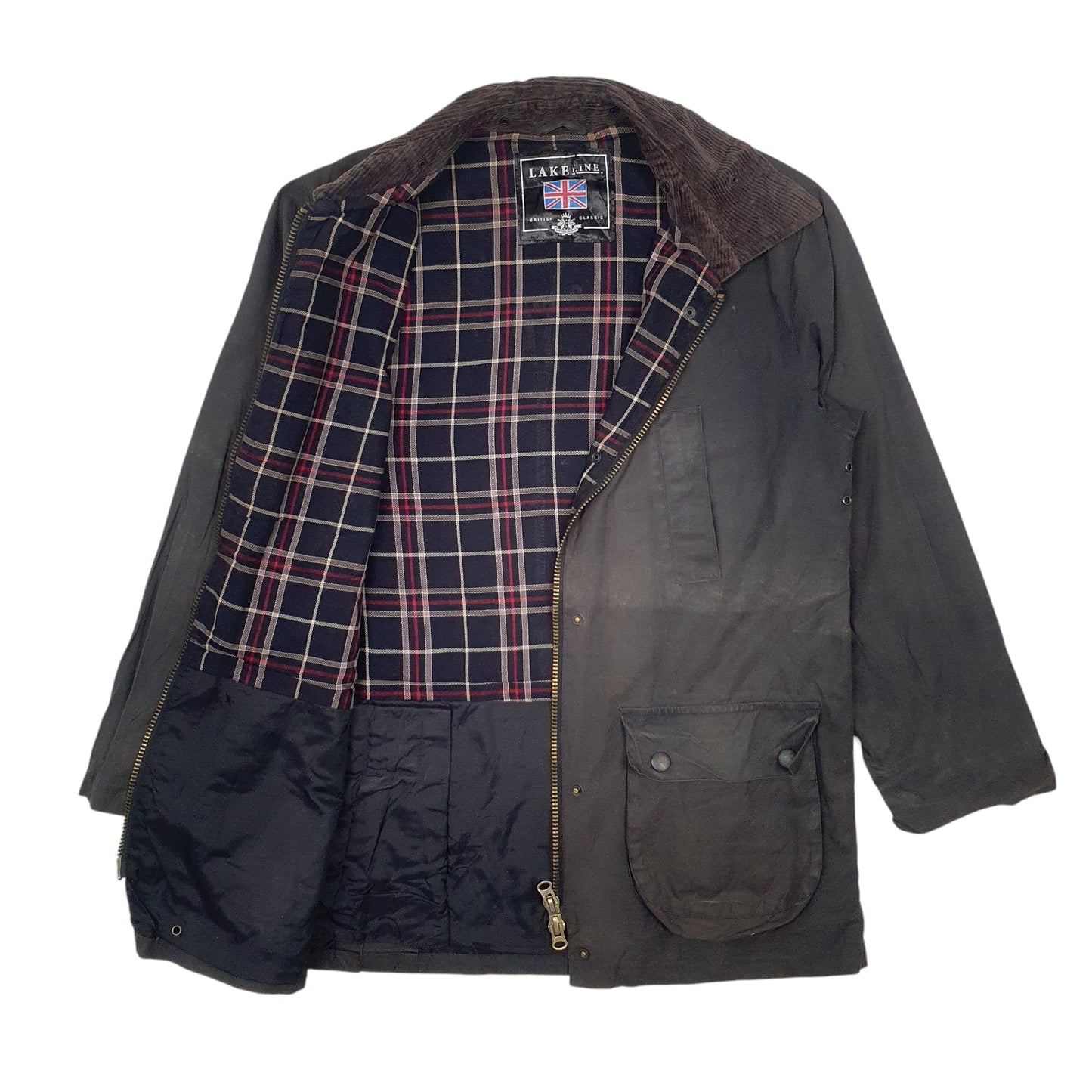 Mens Green Lake Line   Coat