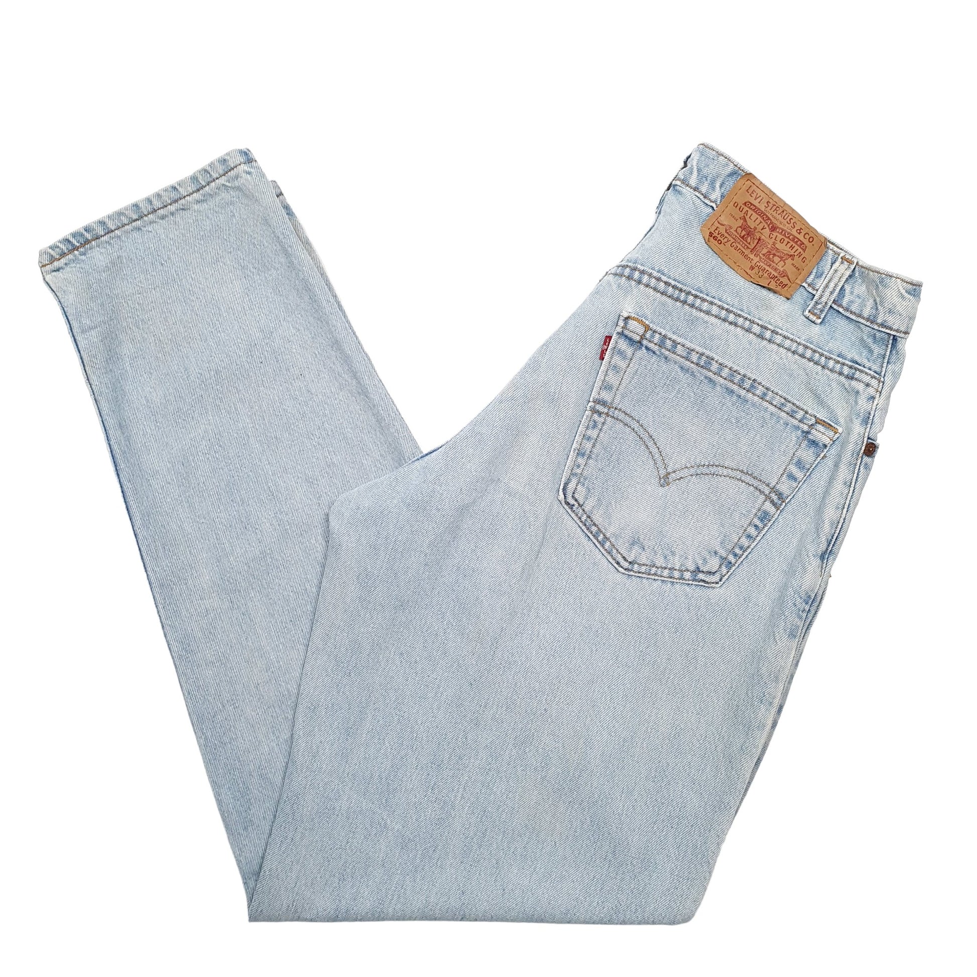 Mens Blue Levis Vintage 1990's Made in USA 560 JeansW33 L32