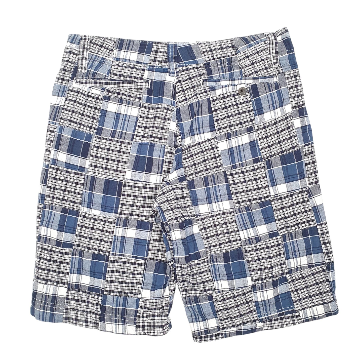 Mens Blue Old Navy Madras Ivy League Chino Shorts