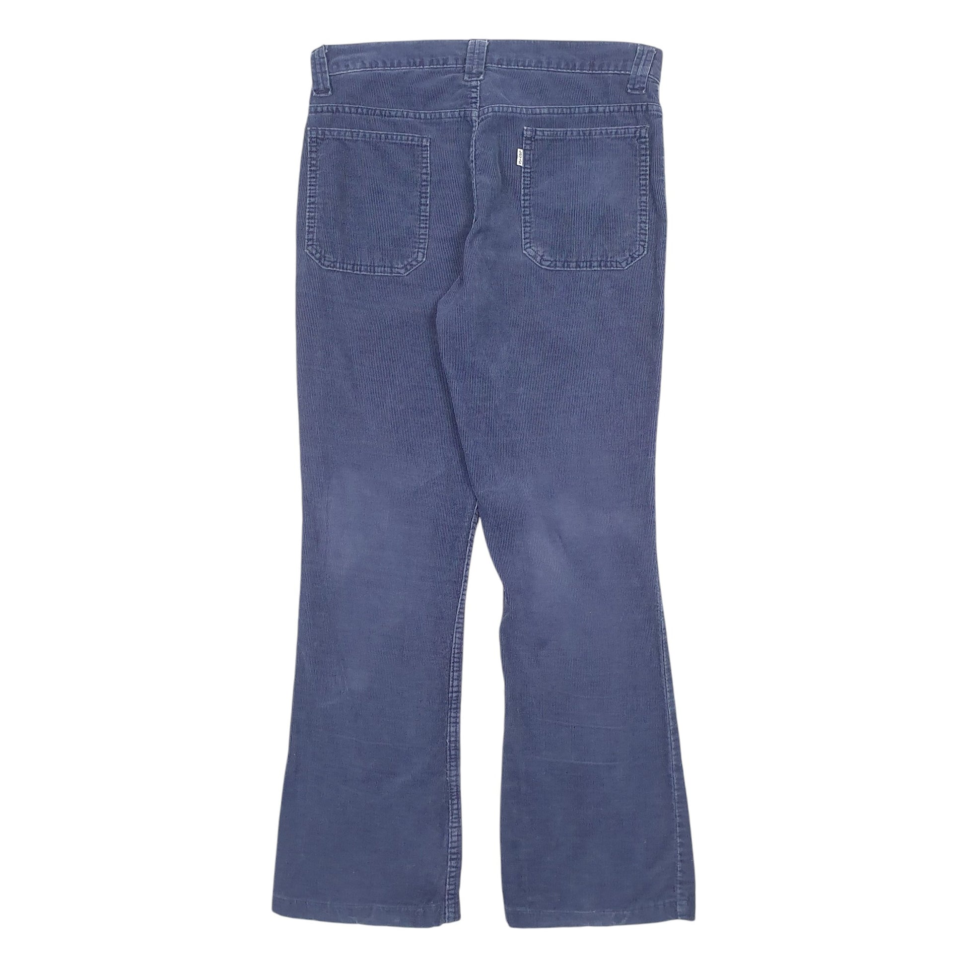 Womens Navy Levis Vintage 90's Corduroy Trousers