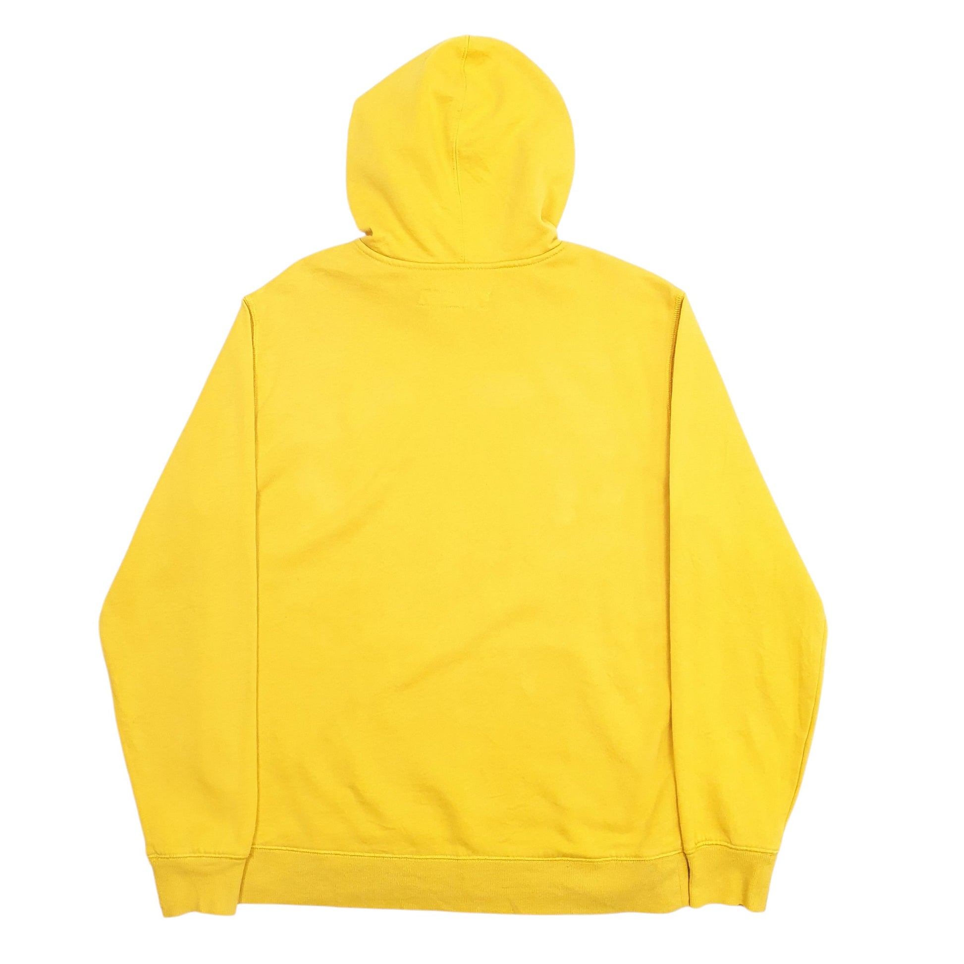 Mens Yellow Levis Spellout Hoodie Jumper