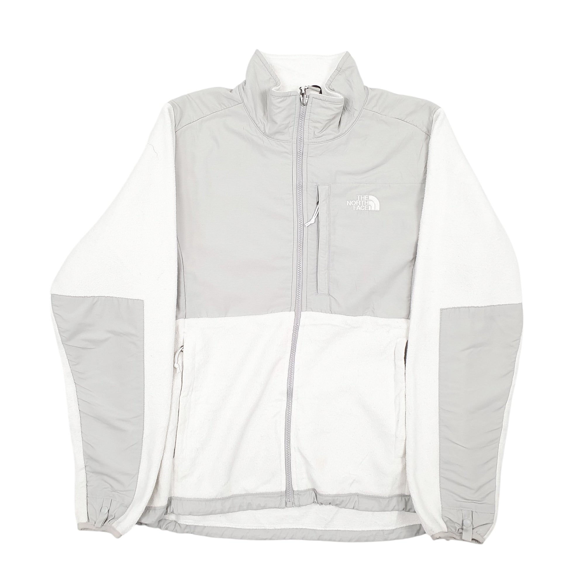 Womens White The North Face  Full Zip Jumper